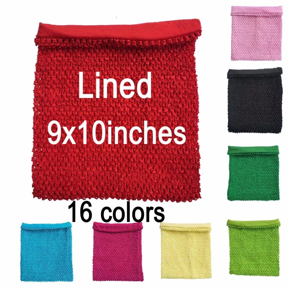 Lined crochet tutu tops Clearance