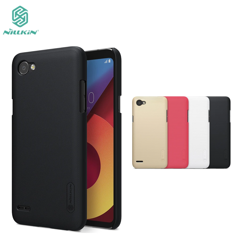 

For LG Q6 case 5.5 inch Nillkin frosted hard plastic back cover for lg g6 mobile phone bag mini case cover with Screen Protector