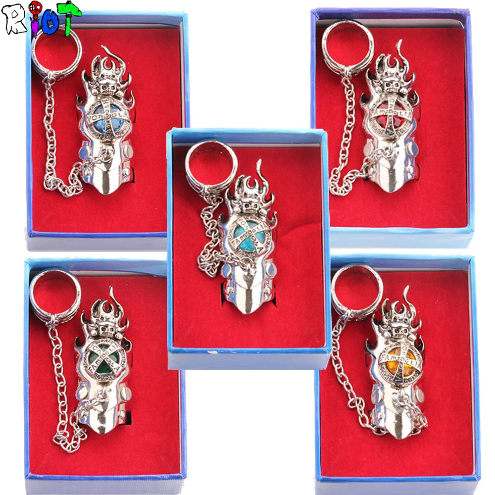 Аниме kateкё Hitman Reborn bague Vongola family 5 цветов косплей амулеты ювелирные изделия