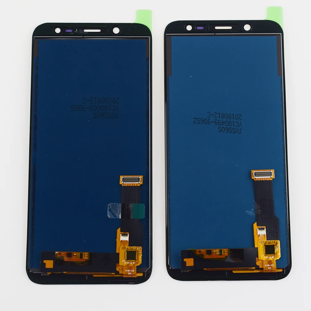 Для Samsung Galaxy J6 2018 сенсорный экран Датчик экрана в сборе для J600F LCD дисплей