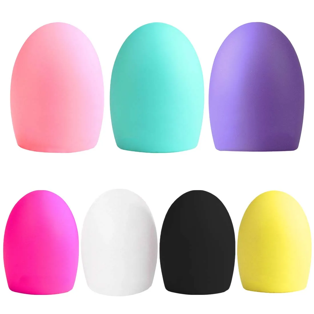 Egg shaped Silicone Makeup Brush Face Cleaning /Washing ...