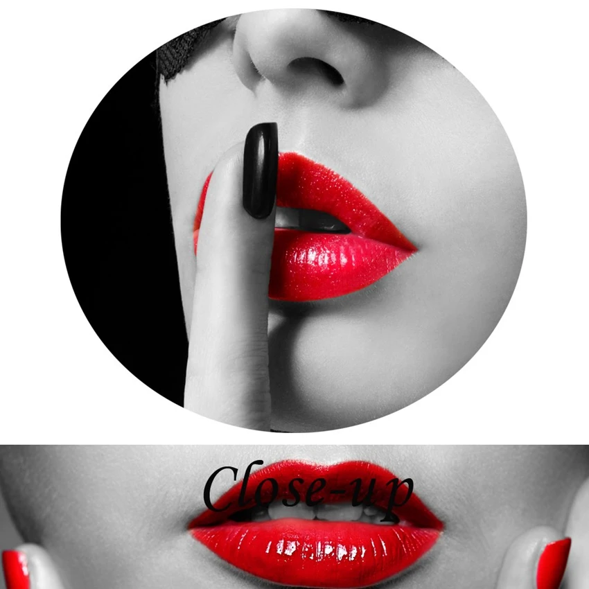 Black Red Sexy Lips Canvas Prints Morden Artwork Home Decoration Abstract Picture for Living Room Lobby Wall Decor Drop Shipping
