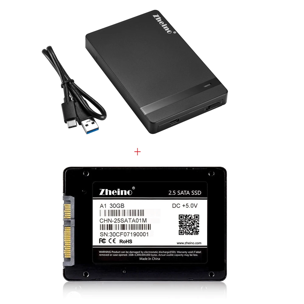 Zheino 2.5 inch ssd A1 30GB internal hard drive disk with USB 3.0 Type
