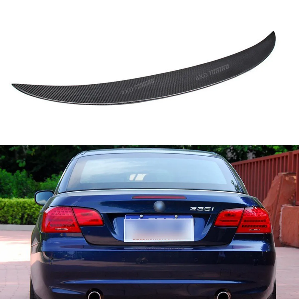 For BMW 3 Series E93 Coupe Convertible Carbon Rear Spoiler P Style E93