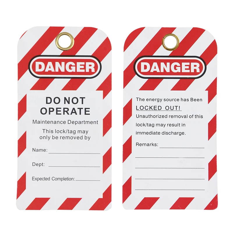 Lockey 12 Stucke Universal Pvc Sicherheit Gefahr Sperren Tag Warnung Angepasst Loto Lock Tag Lt03 Locks Aliexpress