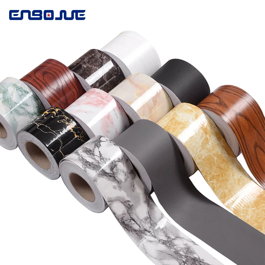 

Marble Baseboard Wall Stickers Self Adhesive Waterproof Tile Waist Line Stickers Living Room Window Sill Frame Floor Wallpaper