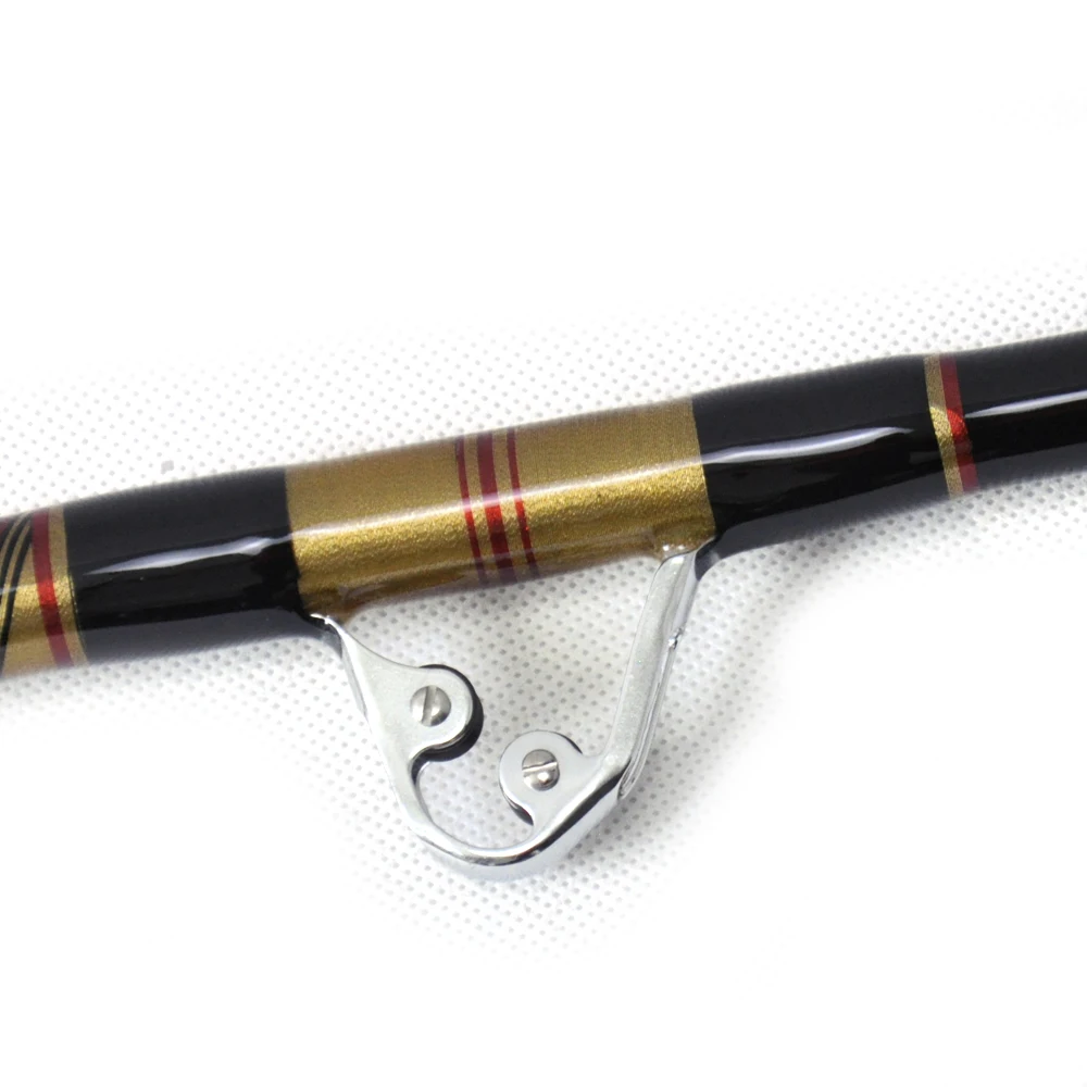 

Boat fishing rod blank alu butt yellow fin 80lbs 100lbs trolling rods Pacific Model R roller guide