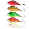 LINGYUE 7.5cm/11g Hard Crank Fishing Lures 3D eyes Crankbaits Artificial Bait Bass 6# Hooks Minnow Wobblers Japan pesca ► Photo 2/6