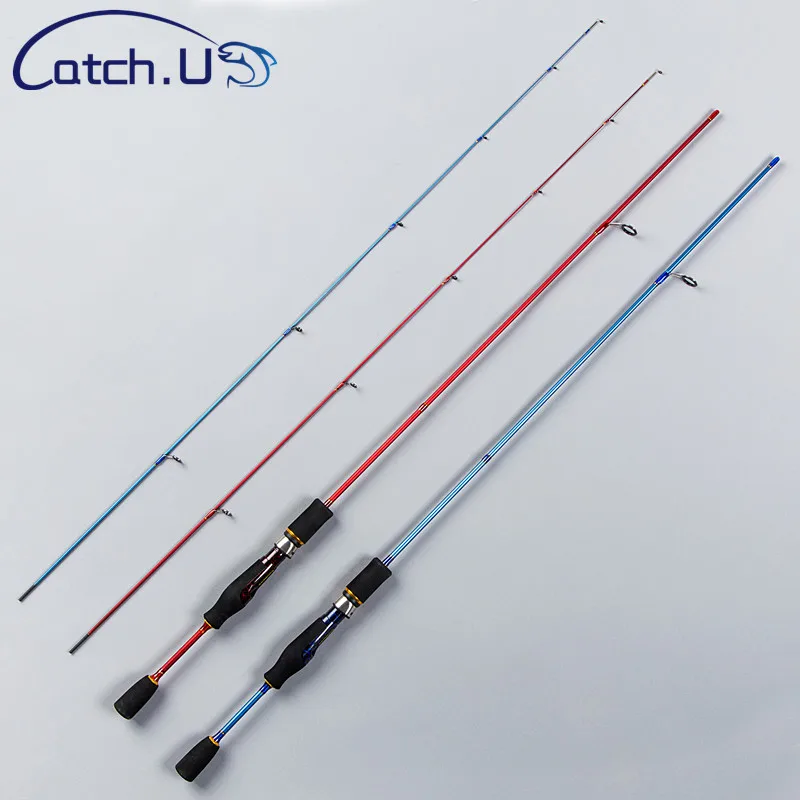 Catch.U Fishing Rod Carbon Carp, Fishing Rods Carbon Fiber Telescopic Lake Casting Spinning Rod