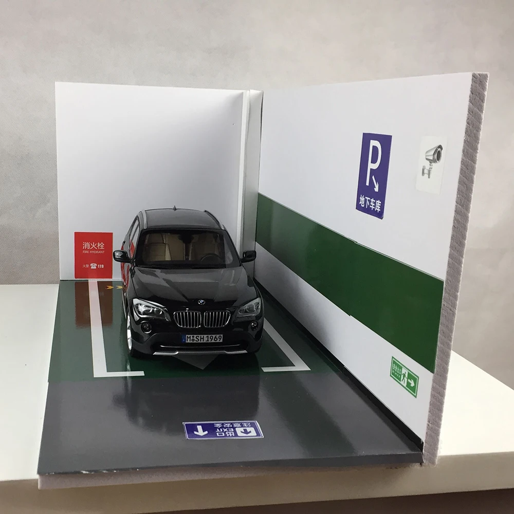 DIY1: 18 модель автомобиля паркинг Модель Материал Пакет подземный гараж изготовление Материал гараж Модель Руководство по изготовлению детских игрушек