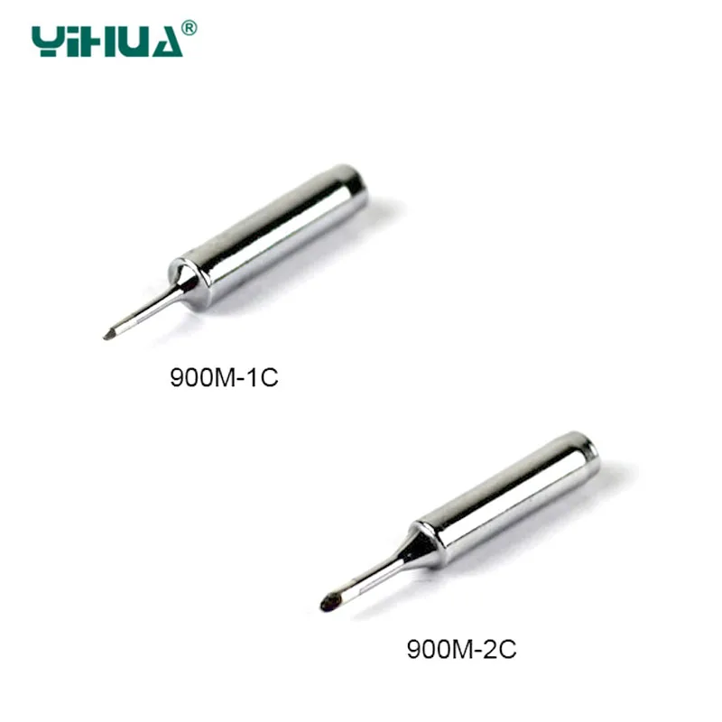 YIHUA Высокое качество железа tips10pcs 900M-T железная головка применяется для всех видов паяльная станция YIHUA для Hakko 936 Прочная Железная головка
