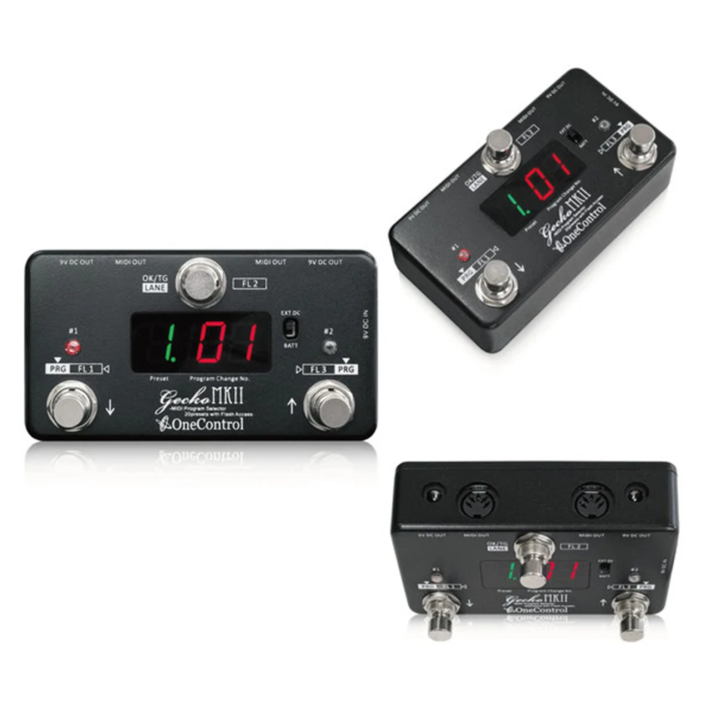 Япония ОДНА Управление Gecko MKII MK2 миди Switcher 2 DC вырезами 20 пресетов | Спорт и