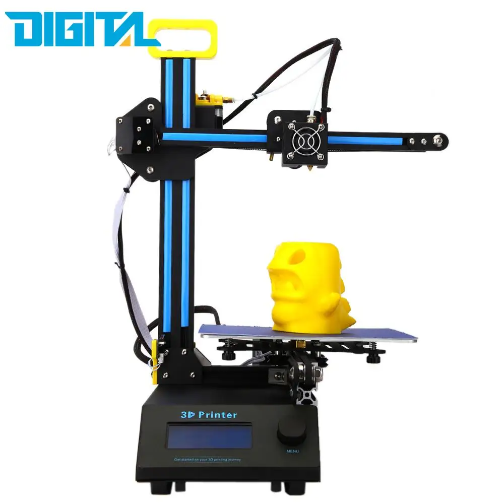 Desktop 3D Printer Machine DIY Kit FDM Injection Molded with Engraving Head Function LCD Screen Off-line Printing Self-assembly