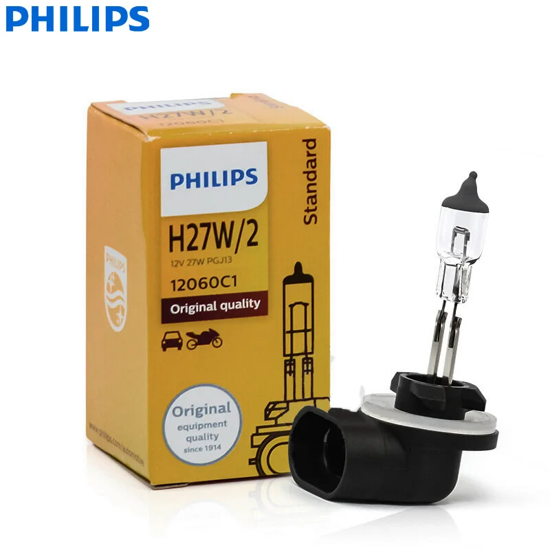 Philips Vision 881 H27W/2 PGJ13 12060C1 12 в 27 Вт + 30% более яркая оригинальная автомобильная