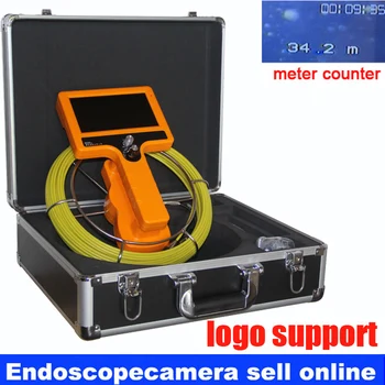 

20M cctv pipe VIDEO inspection camera system,pipe sewer inspection camera system with meter counter