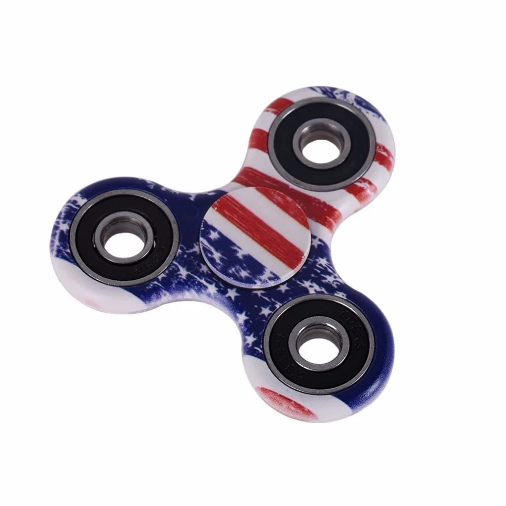 Палец Spinner Пластик EDC руки Spinner Для аутизма и СДВГ беспокойство стресса фокус подарок Игрушечные лошадки