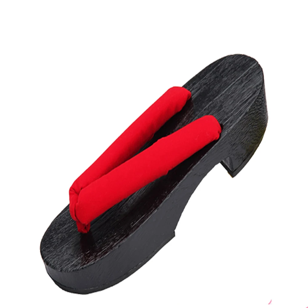 

Brdwn Re Zero Women's Ram Rem Cosplay Shoes Clogs Wooden Geta Sandals