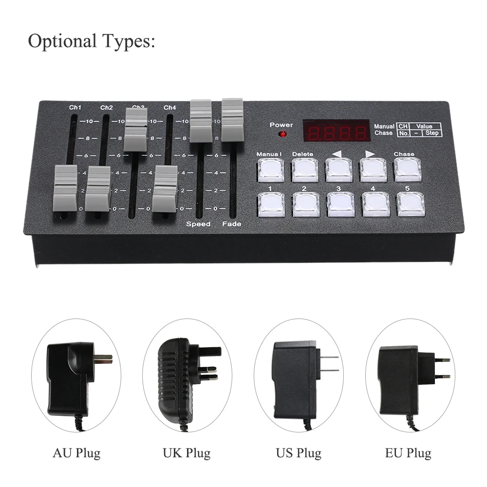 DJ Клубные вечерние мини-шоу DMX512 консоль сценический светильник контроллер перезаряжаемая батарея портативный для вечерние концерты DJ шоу Бар Паб