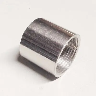 

1-1/4" BSP Female Thread 304 Stainless Steel Pipe Fitting Full Socket Round Connector for water oil air