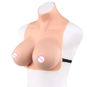 

VISIQI Pleasantly cool Sexy Fake Boobs Realistic Silicone Breast Forms For Crossdresser Shemale Transgender Lady/boy