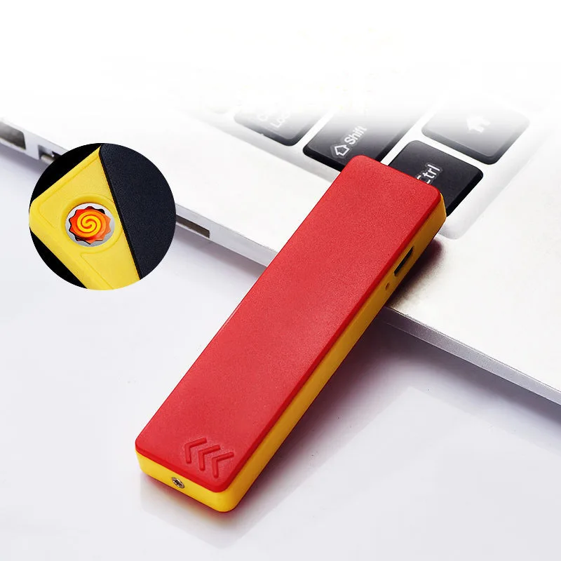 Провод зажигания электронная USB Зажигалка портативная беспламенная