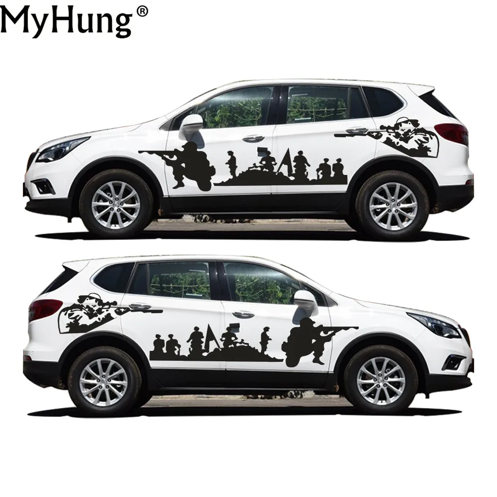 For Buick Envision Car Styling Creative Diy Us Army Car Whole Body