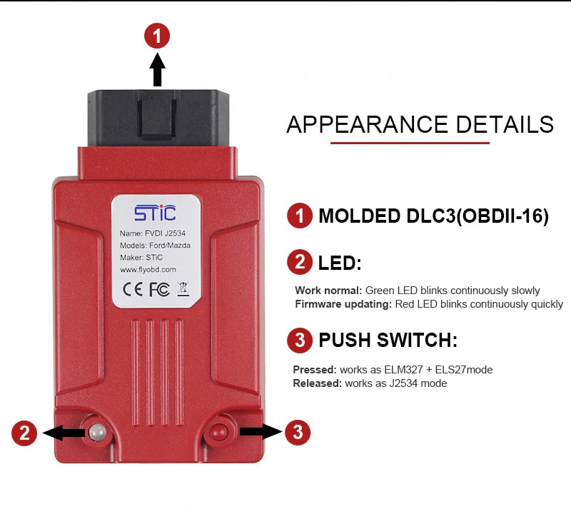 SVCI J2534 OBD2 диагностический инструмент для Fo-rd и Mazda поддержка ELM327 Программное обеспечение и онлайн-модуль программирование и замена VCM2 сканер