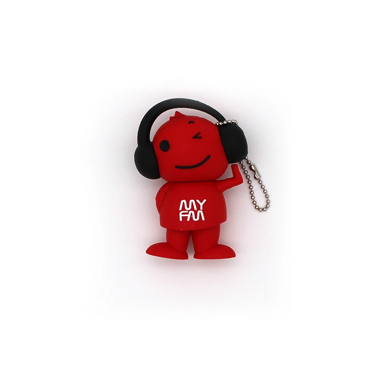 Usb флеш накопитель красный музыкальный для мальчиков флешка портативный мини