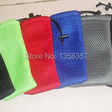 100 шт./лот CBRL Малый сетки, сумки ювелирные изделия сетчатый мешочек подарочный сетки drawstring сумка Очки мешок ювелирных изделий настроить и