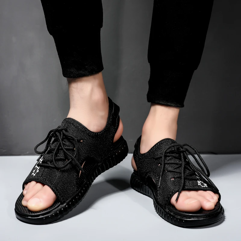 Men Sport Sandals Workout Fishing Trekking Hiking Sneakers Air Mesh Barefoot Shoes Breathable Crocse Zapatillas Quick Drying Sea