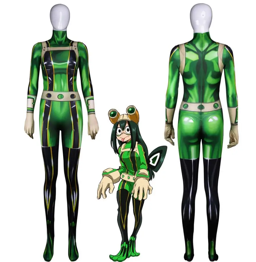 Костюм для косплея высокое качество с 3D принтом bokui no Hero actoria Froppy| |