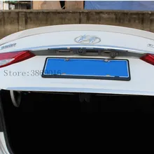 Для hyundai Elantra 2011 2012 2013 задний багажник багажника двери Крышка Trim Molding Garnish полосы Акцент украшения