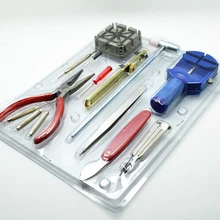 Набор инструментов для ремонта часов 16 шт., контактный ремень для удаления звеньев для открывания сзади