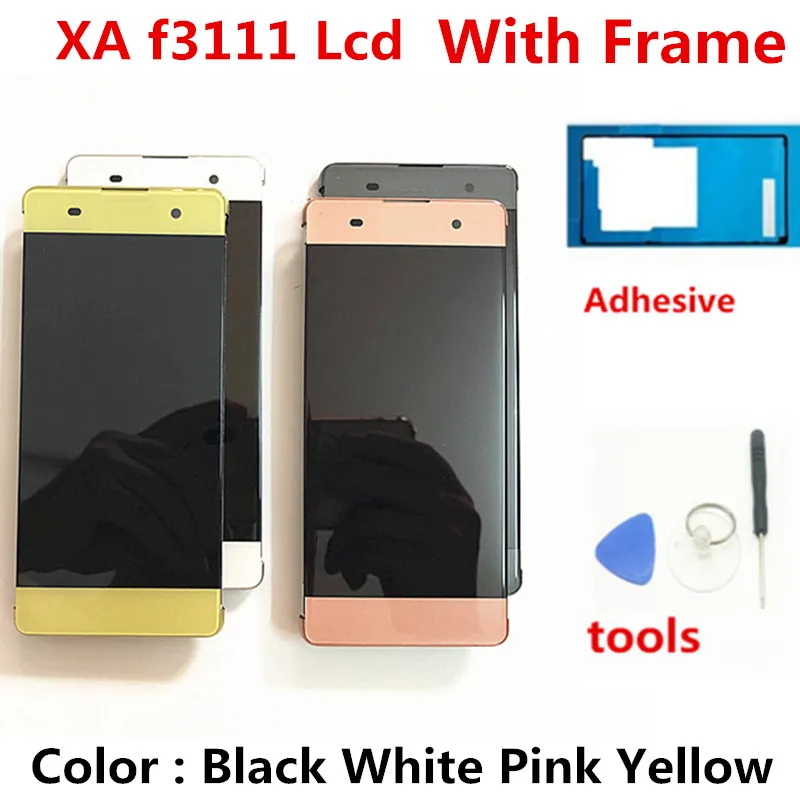 

Original Display For Sony XA Display Touch Screen Replacement with Frame For Sony Xperia XA LCD Display Digitizer F3111 F3112