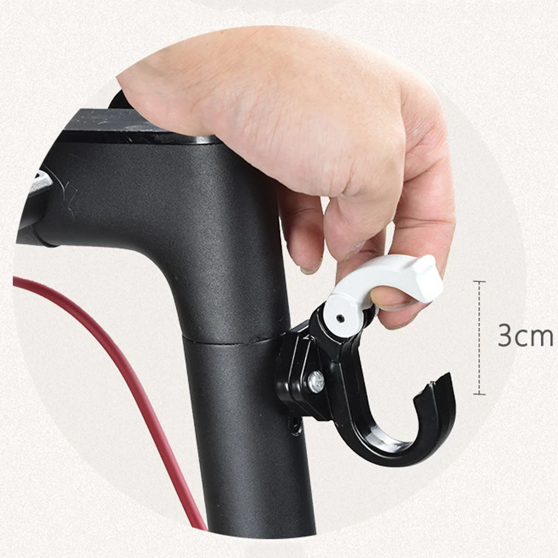 Горячий передний крюк вешалка шлем сумки коготь гаджет скейтборд инструменты бутылка грузовой перевозчик для Xiaomi Mijia M365 Электрический скутер