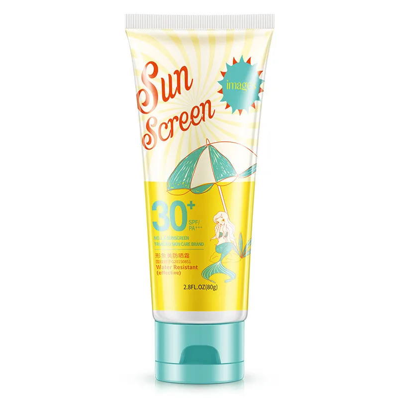 

Facial Sunscreen Cream SPF30+ Isolation UV Sunblock Body Sunscreen Concealer Water Resistant Sunscreen Cosmetics