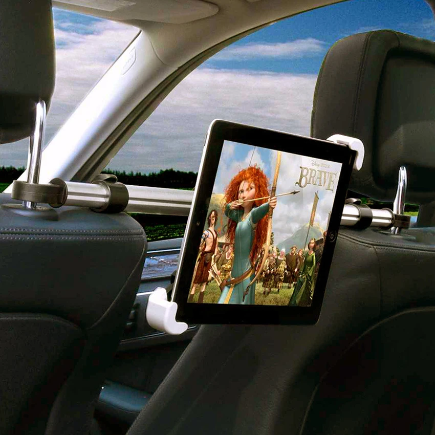 

7-11" Aluminum Tablet Car Holder Car Back Seat Tablet Car Mount Stand Stents For iPad Mini 2 3 4 Air 2 For Samsung Xiaomi Kindle