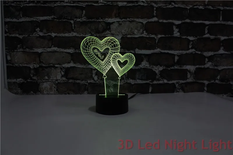 Чердачное украшение комнаты 3D освещение Led Nite Lite с сертификатом RoHS YJM-2903