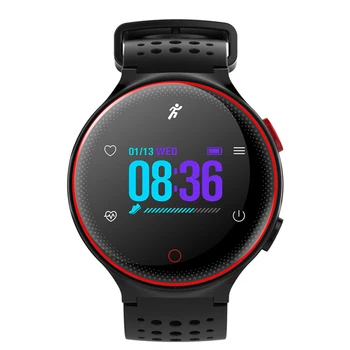 

Women Smart Watchs Round Touch Screen Waterproof IP68 Heart Rate Monitor Blood Pressure Pedometer Sport Men Business Smartwatch