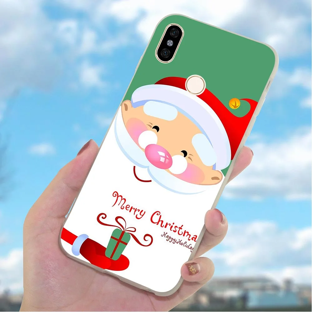 Чехол для телефона Xiaomi Mi 9 Рождественский новогодний чехол 8 Lite Redmi 6 Pro 4X A2 A1 9se 4A 5 Plus