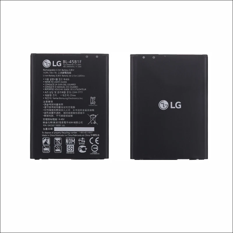 imágenes para Reemplazo Original para LG V10 H900 Stylo2 H901 VS990 LS775 H901 600 BL-45B1F 3000 mAh de la batería imágenes para Reemplazo Original para LG V10 H900 Stylo2 H901 VS990 LS775 H901 600 BL-45B1F 3000 mAh de la batería