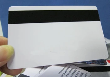 

1000pcs Magnetic Stripe PVC Card blank CR80 ID ISO PVC Credit Card