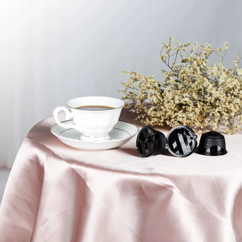 Перезаправляемые многоразовые зеркальные кофейные капсулы для Nescafe Dolce Gusto 6