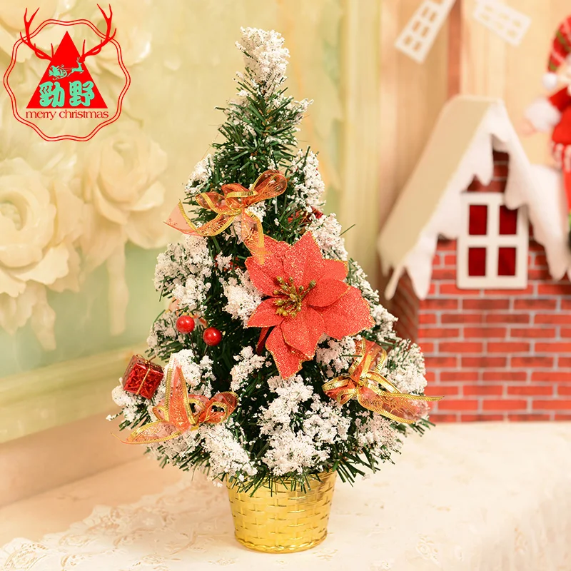 Mini Christmas decorations, Christmas tree ornaments desktop 45cm