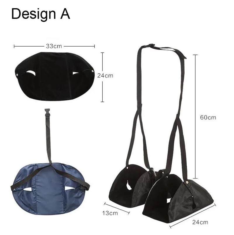 Удобная вешалка для путешествий самолет подставка для ног гамак изготовлен из премиум пены памяти гамак для отдыха для путешествий офиса