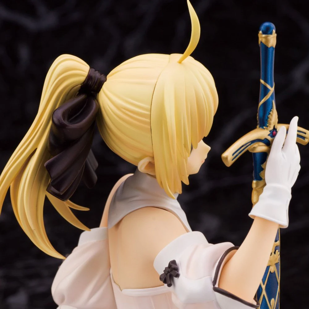 Аниме Fate/stay night Saber Lily фигурка 1/7 ПВХ Сидящая девушка Коллекция Модель Горячая