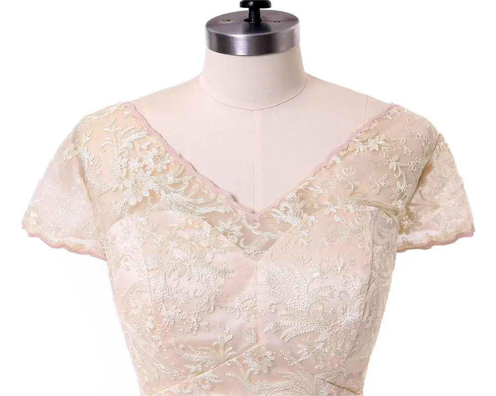 V-neck da Luva do Tampão Lace Plus