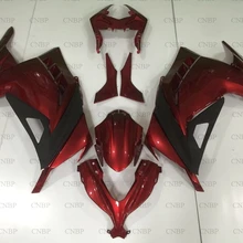 EX 300 ниндзя 2013- обтекатель Наборы Zx300r 14 15 мотоцикл обтекатель EX300 оранжевый красный черный корпус Наборы