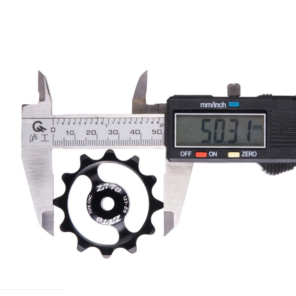 Ceramic Bike Jockey Wheel Pulley Wheel Bicycle Rear Derailleur Guide Pulley 12 T Support 9/10/11 Speed Cycling Bike Parts
