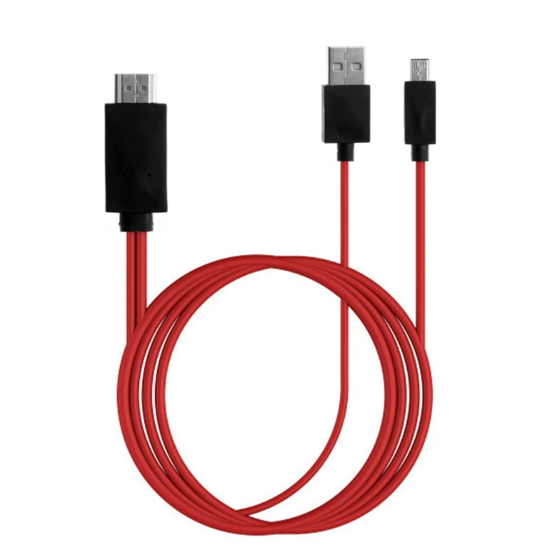 MHL-Micro-USB-To-For-HDMI-1080P-HD-TV-Adapter-Cable-For-Samsung-Galaxy-S5-S4